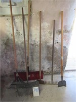 6 garden tools