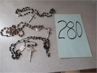 3 rosaries beads