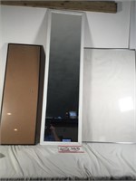 2 Poster frames; mirror