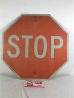 Metal stop sign (30")