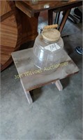 Vintage jar stand