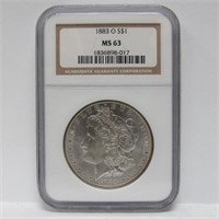 1883-D Morgan Dollar