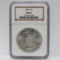 1885 Morgan Dollar