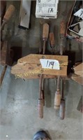 Vintage wood clamps 3