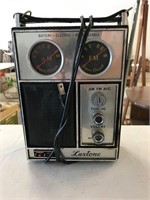 Luxtone AM/FM Radio-Battery, Rechargeable,Electric