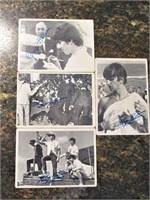 4 Beatles Collector Cards 60's