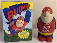 Bud Man Budweiser beer stein with box