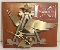 Michelob Advertising Sign, 13"W x 10 1/2"T