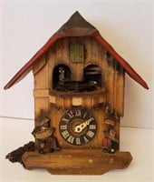 German Cuckoo Clock, 10 1/2"T