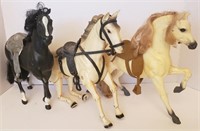 Plastic Toy Horses *paying-per-horse x 3