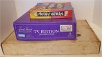 Lot of Board Games w/ Tiddly Winks, Trivial