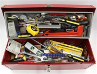 Red Tool Box Full Of Tools