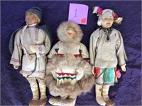 Antique Russian Stockinette dolls