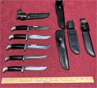 5 BUCK KNIVES - NEVER BEEN USED