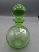 Vintage bullicante glass perfume bottle