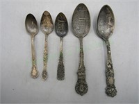 Sterling silver spoon lot w/souvenir spoons!