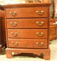 Lot #2907 - Smaller Chippendale style 3 drawer