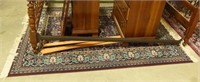 Lot #2950 - Oriental style rug w/ fringed ends