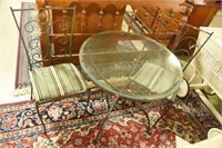 Lot #2957 - Vintage Salterini style patio table