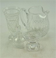 Lot #2972 - (4) Piece of Waterford crystal