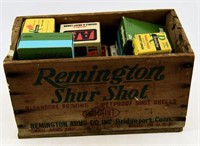 Lot #2989 - Remington Shur Shot wood shipping