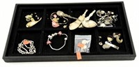 Lot #2994 - Lot of costume and sterling jewelry