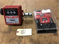 2 Fill-Rite Flow Meters