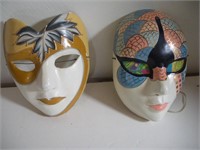 Mardi Gras Mask  9 Inches