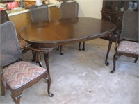 Ethan Allen Brown Cherry Dining Room Table