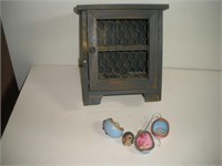 Egg Hutch With Eggs