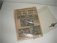 Daily News New York July 10th 1936 Yankee/Giants