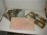 Latrobe Postcards & Map