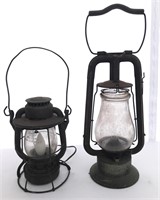 Two vintage lanterns