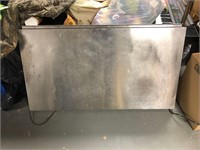 Metal Flat Top Griddle (Tested, WORKS)