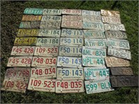 License Plate Collection, 1921 & Up, Various Years