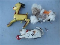 Antique Japanese Tin Windup Toys, Lot of 3