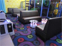 Bowling Area Seating: Including Six 6' Back Booths