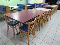 Assorted Dining Room Tables and Chairs: Nine Table