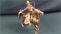 Rare Kronheim & Oldenbusch Bronze Horse Rider