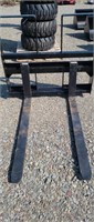 SS QA Compact Tractor/Skid Steer Forks 48"