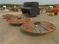Set of (4) Steel Wheels