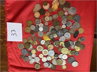 Large lot of miscellaneous foreign coins and