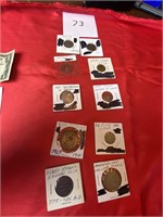 Large lot of miscellaneous foreign coins and
