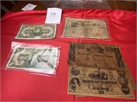 Miscellaneous foreign paper money and repo civil