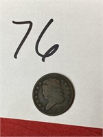 1829 Turban Head half cent