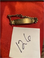 1/20 12- K  Gold filled Gold bracelet
