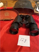Binoculars & case ( case does have wear)