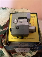 Vintage video  camera in box