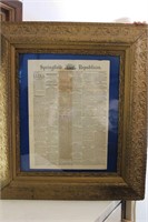 Springfield Republican Front Page. April 15, 1865