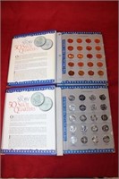 Lot of two 50 US State Quarters Complete Set